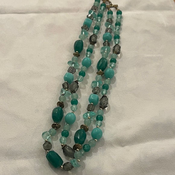 Multi-Strand Beaded Necklace - Picture 1 of 6